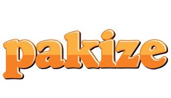 Pakize orange logo