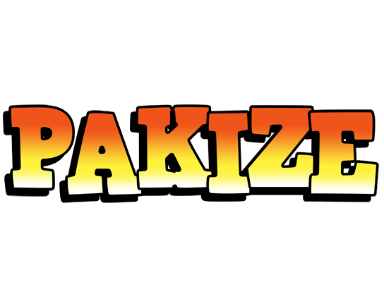 Pakize sunset logo