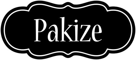 Pakize welcome logo