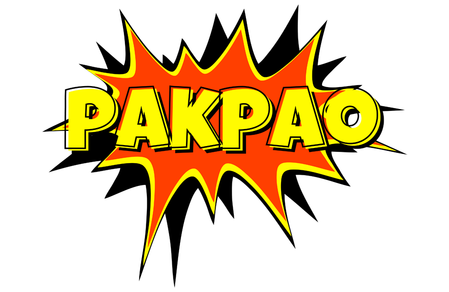 Pakpao bazinga logo