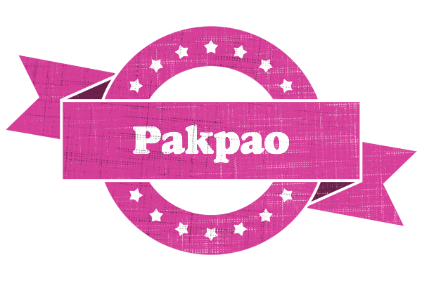 Pakpao beauty logo
