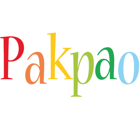 Pakpao birthday logo