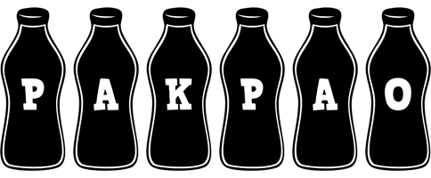Pakpao bottle logo