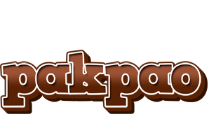 Pakpao brownie logo