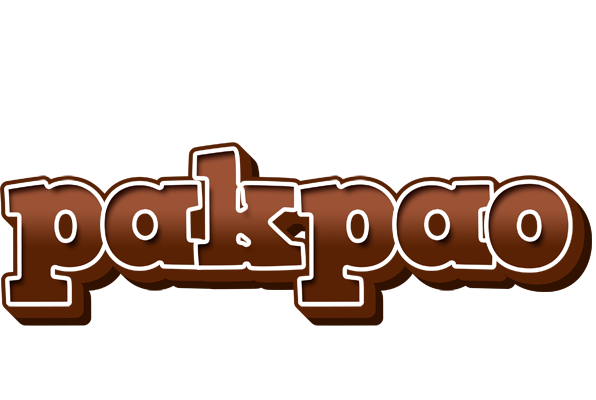 Pakpao brownie logo
