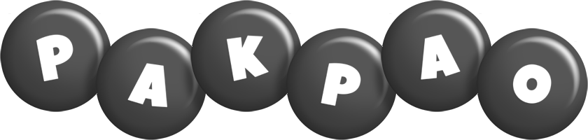 Pakpao candy-black logo