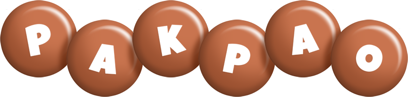 Pakpao candy-brown logo
