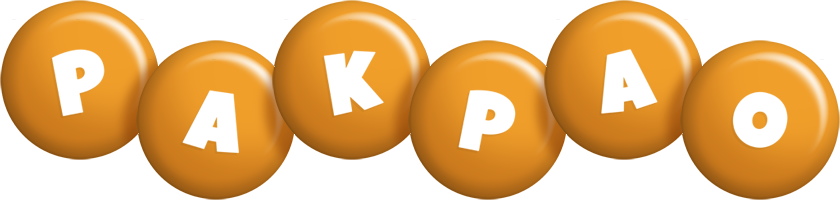 Pakpao candy-orange logo