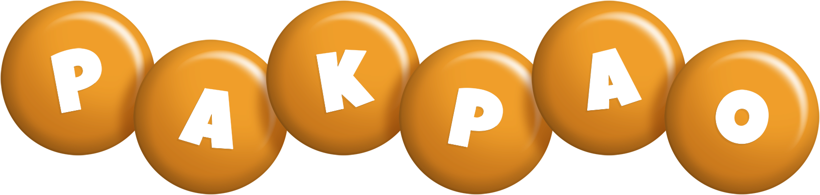 Pakpao candy-orange logo