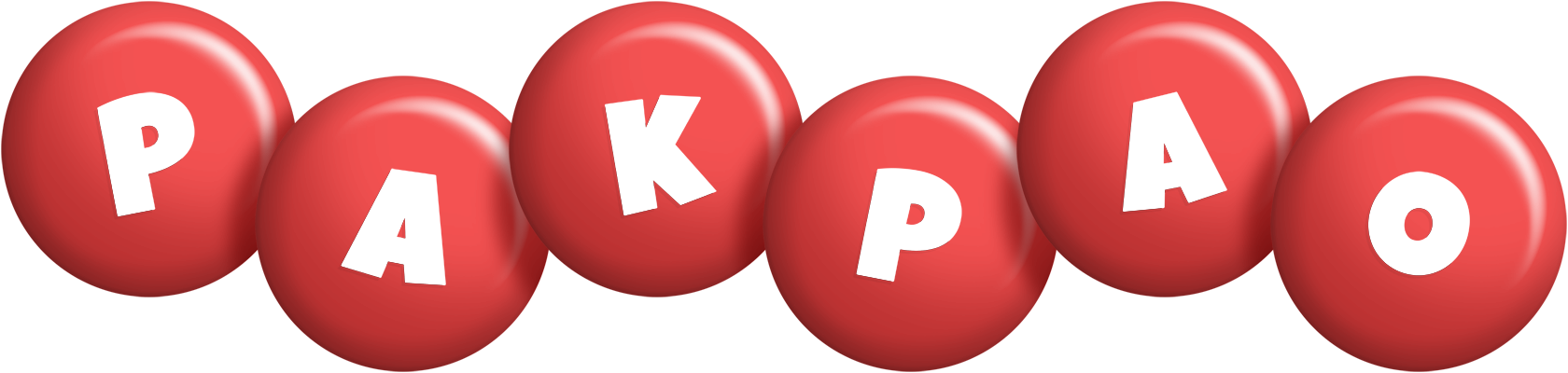 Pakpao candy-red logo