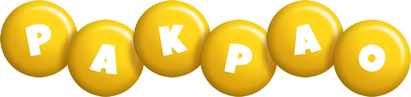 Pakpao candy-yellow logo