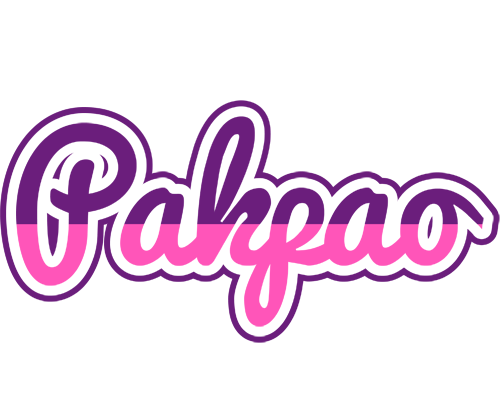Pakpao cheerful logo