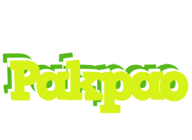 Pakpao citrus logo