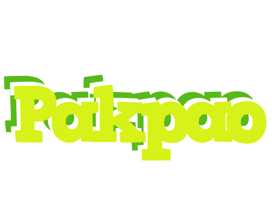 Pakpao citrus logo