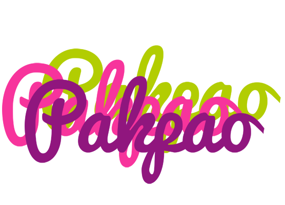 Pakpao flowers logo