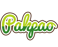 Pakpao golfing logo