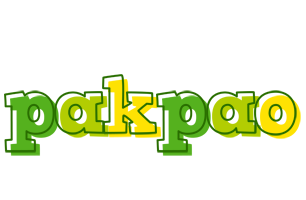 Pakpao juice logo
