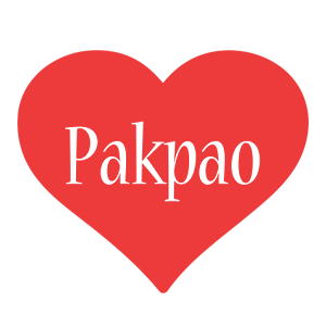 Pakpao love logo
