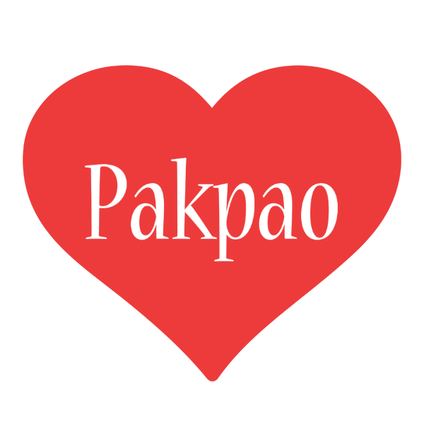 Pakpao love logo