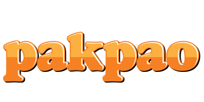 Pakpao orange logo