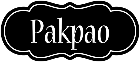 Pakpao welcome logo