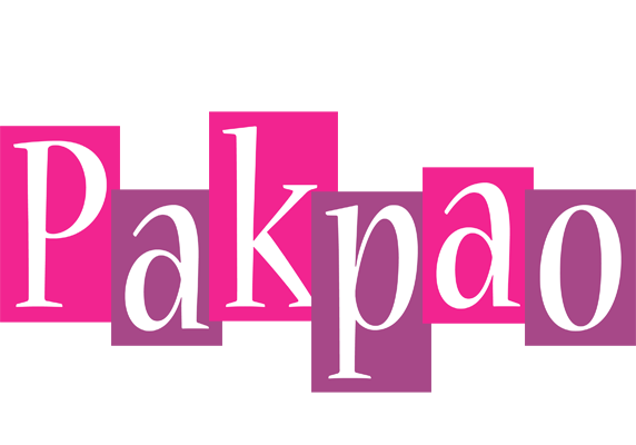 Pakpao whine logo
