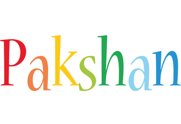 Pakshan birthday logo