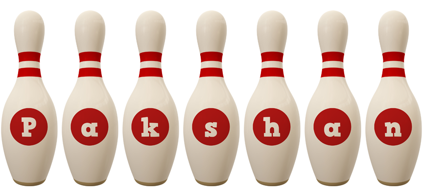 Pakshan bowling-pin logo