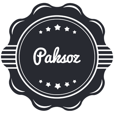 Paksoz badge logo