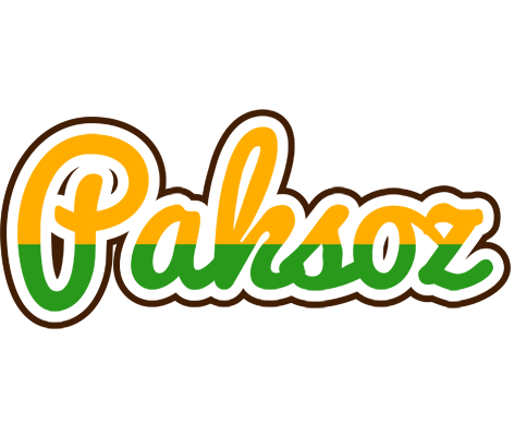 Paksoz banana logo