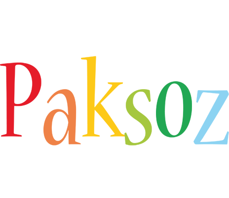 Paksoz birthday logo