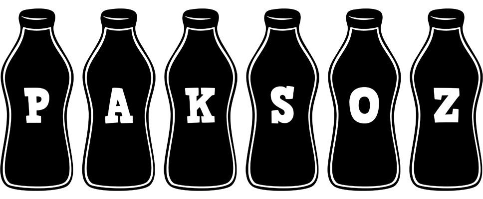 Paksoz bottle logo