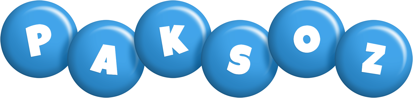 Paksoz candy-blue logo