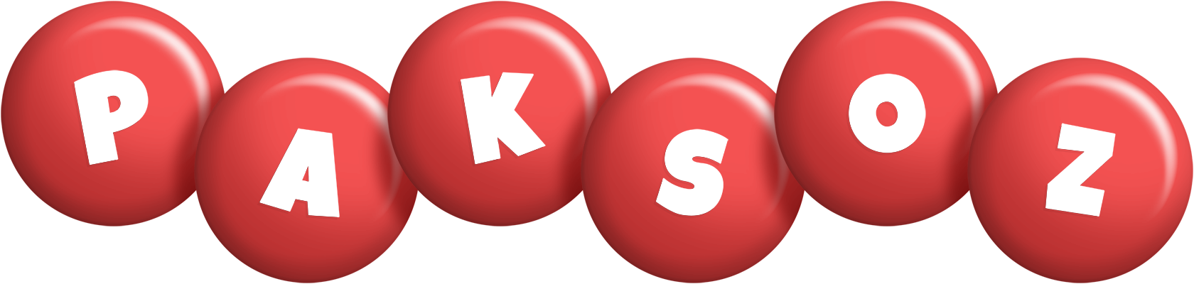 Paksoz candy-red logo