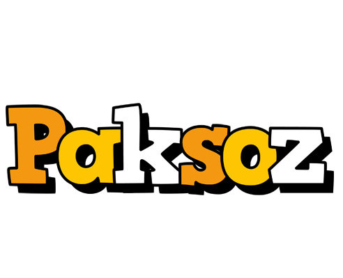 Paksoz cartoon logo
