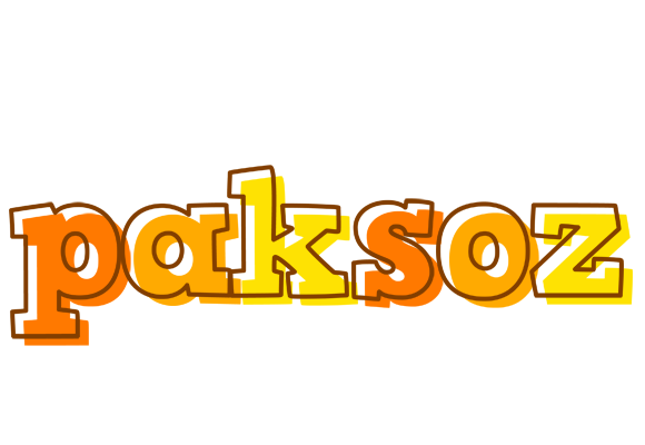 Paksoz desert logo