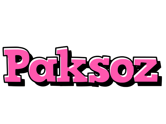 Paksoz girlish logo
