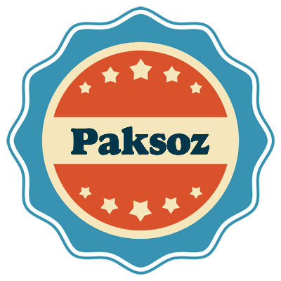 Paksoz labels logo