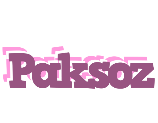 Paksoz relaxing logo
