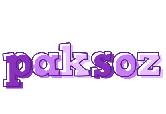 Paksoz sensual logo