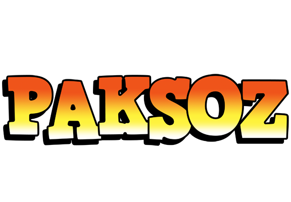 Paksoz sunset logo