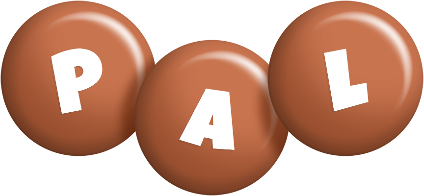 Pal candy-brown logo