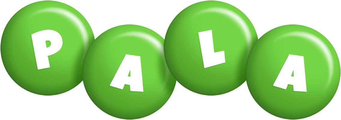 Pala candy-green logo
