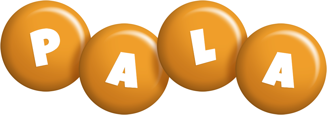 Pala candy-orange logo