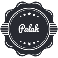 Palak badge logo