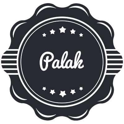 Palak badge logo