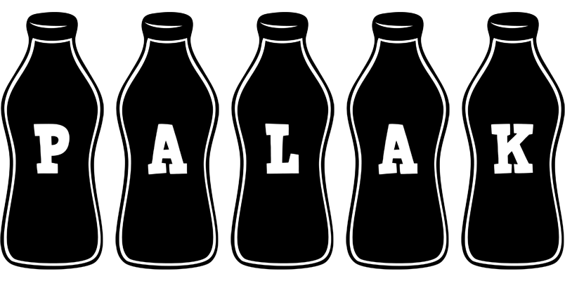 Palak bottle logo