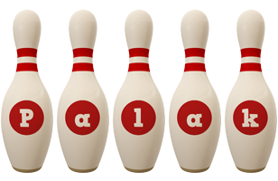 Palak bowling-pin logo