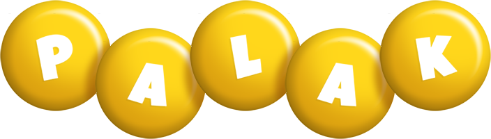 Palak candy-yellow logo