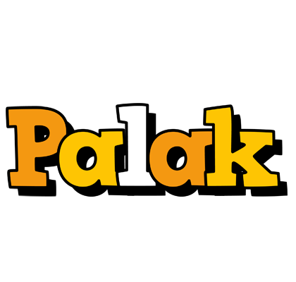 Palak cartoon logo